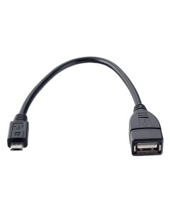 Кабель USB2 0 A розетка Micro USB вилка OTG длина 0 2 м U4202 Perfeo