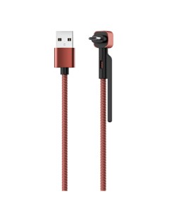Кабель STAND USB 2 0 microUSB 1 2м 2 1A Olmio