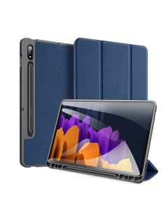 Чехол книжка для Samsung Tab S8 X700 X706 S7 2020 11 0 Domo синий Dux ducis