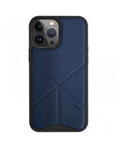 Чехол Transforma MagSafe для iPhone 14 Pro Max Blue Uniq