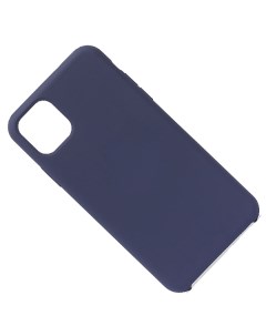 Чехол для Apple iPhone 11 Pro Max силиконовый Soft Touch темно синий премиум Promise mobile