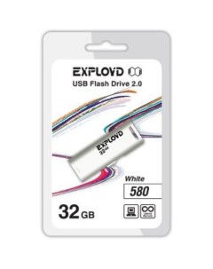 Карта памяти USB 32Гб EX 32GB 580 EX 32GB 580 White Exployd