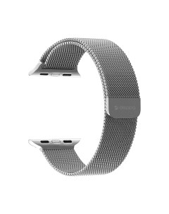 Ремешок Band Mesh для Apple Watch 38 40 mm Stainless Steel Silver Deppa