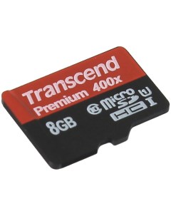 Карта памяти Micro SDHC Premium TS8GUSDCU1 8GB Transcend