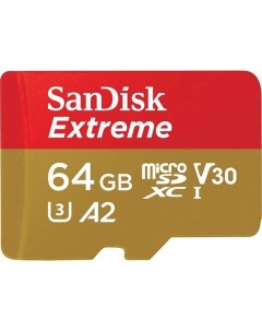 Карта памяти SDXC Extreme SDSQXA2 064G GN6MA 64GB Sandisk