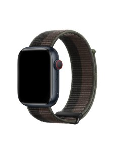 Ремешок для Apple Watch 42 мм 44 мм 45 мм Sport Version черный серый Dux ducis