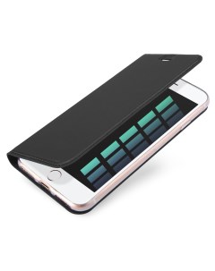 Чехол книжка для iPhone 7 8 SE 2020 Skin Series черный Dux ducis