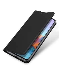 Чехол книжка для Xiaomi Redmi Note 10 Pro черный Dux ducis
