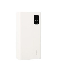 Внешний аккумулятор 40000 мА ч для мобильных устройств белый PF_D0160 Perfeo