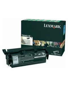 Картридж для лазерного принтера T654X11E Black оригинальный Lexmark