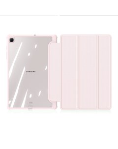 Чехол книжка для Samsung Tab S6 Lite P610 P615 Toby series розовый Dux ducis