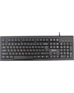 Проводная клавиатура KB 8354U BL Black Gembird
