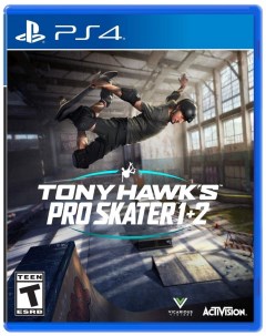 Игра Tony Hawk s Pro Skater 1 2 Английская версия для PlayStation 4 Activision