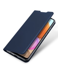 Чехол книжка для Samsung Galaxy A32 4G Skin Pro синий Dux ducis