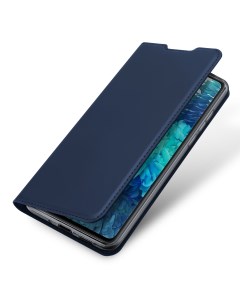 Чехол книжка для Samsung Galaxy S20 FE S20 Lite Skin Pro синий Dux ducis