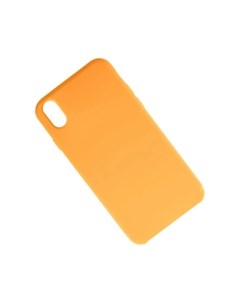 Чехол для Apple iPhone Xs PromiseMobile силиконовый Soft Touch оранжевый Promise mobile