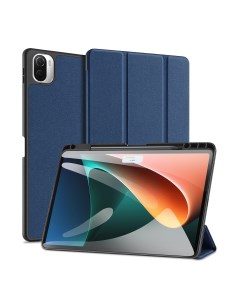 Чехол книжка для Samsung Tab S8 Ultra X900 X906 Domo series синий Dux ducis