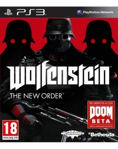 Игра Wolfenstein The New Order Русская Версия PS3 Bethesda