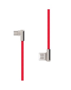 Кабель Digital CB 06 USB USB Type C текстиль 1м красный Rombica