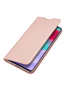 Чехол книжка для Samsung Galaxy A52 4G A52 5G Skin Series розовое золото Dux ducis
