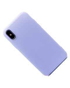 Чехол для Apple iPhone X iPhone Xs силиконовый Soft Touch 2 светло фиолетовый Promise mobile