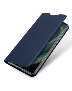Чехол книжка для Xiaomi Mi 10 Ultra синий Dux ducis