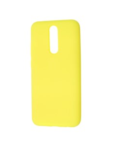 Чехол силиконовый для Xiaomi Redmi K30 Original Series солнечно желтый Grand price