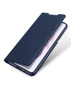 Чехол книжка для Samsung Galaxy S21 Plus S30 Plus Skin Series синий Dux ducis