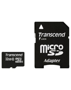 Карта памяти Micro SDHC TS32GUSDHC10 32GB Transcend