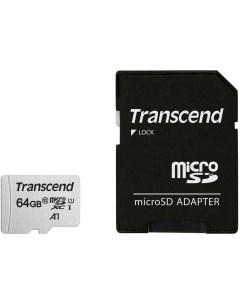 Карта памяти Micro SDXC 64Гб 340S TS64GUSD340S TS64GUSD34 0S Transcend
