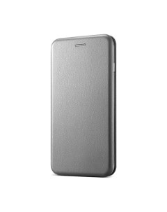 Чехол книжка для Samsung Galaxy A01 серый Grand price