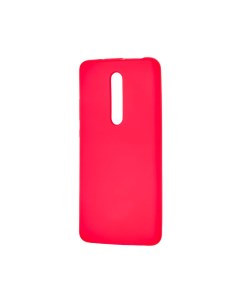 Чехол силиконовый для Xiaomi Redmi K30 Original Series ярко розовый Grand price