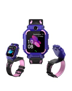 Смарт часы детские M85 4G фиолетовый Smart baby watch