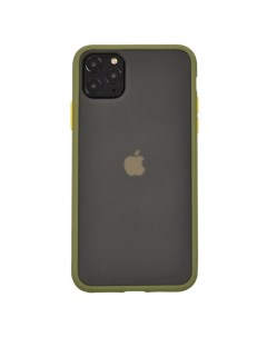 Чехол силиконовый для iPhone 11 противоударный Gingle series зеленый Grand price