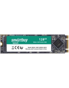 SSD накопитель Splash M 2 2280 128 ГБ SBSSD 128GT MX902 M2S3 Smartbuy