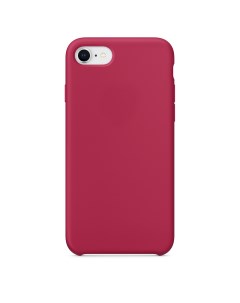 Силиконовый чехол Silicone Case для iPhone 7 8 SE 2020 красная роза Grand price