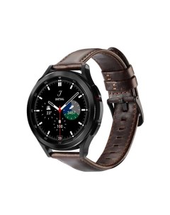 Кожаный ремешок для Samsung Galaxy Watch Business Version 22мм коричневый Dux ducis