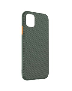 Чехол силиконовый для iPhone 11 Star Lord series темно зеленый Hoco