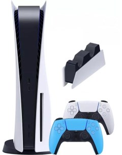 Игровая приставка PlayStation 5 EU 2 й геймпад звездный синий зарядная станция Sony