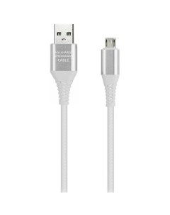 Кабель microUSB 1м White iK 12ERGbox Smartbuy