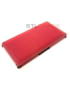 Кожаный чехол книжка Premium Jacka Type для Sony Xperia Z Ultra красный Melkco