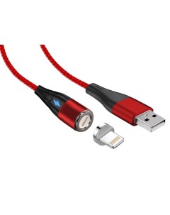 Кабель JA DC48 USB2 0 lightning 8pin 1m Red Jet.a