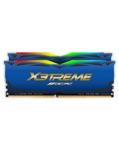 Оперативная память X3 RGB Blue 16Gb DDR4 3600MHz MMX3A2K16GD436C18BU 2x8Gb KIT Ocpc