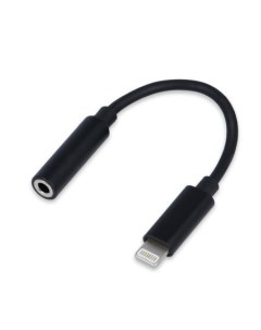 Переходник USB Lightning Jack3 5F черный CCA LM3 5F 01 Cablexpert