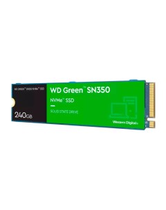 SSD накопитель Green SN350 M 2 2280 240 ГБ S240G2G0C Wd