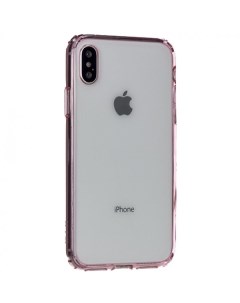 Чехол Pure Pro Series для Apple iPhone X XS Transparent pink Rock