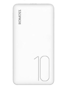 Внешний аккумулятор 10000 мА ч для мобильных устройств белый PSP10 Romoss