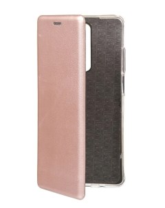 Чехол для Xiaomi Redmi K30 Book Silicone Magnetic Rose Gold 17086 Innovation