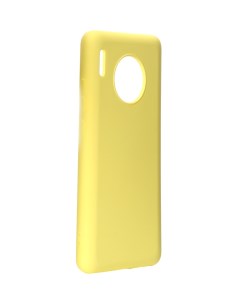 Чехол DF для Huawei Mate 30 Silicone Yellow hwOriginal 05 Df-group