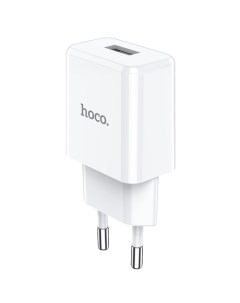 Сетевое зарядное устройство N9 USB 2 1 А 1xUSB белый Hoco
